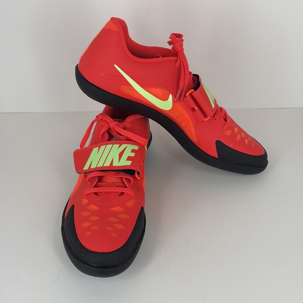 Sz 10 Men Nike Throwing Shoes Zoom Rival SD 2 Track & Field Crimson FZ9665-600